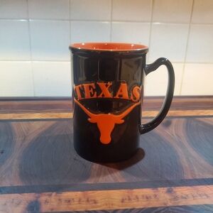 Texas Longhorns coffee mug.